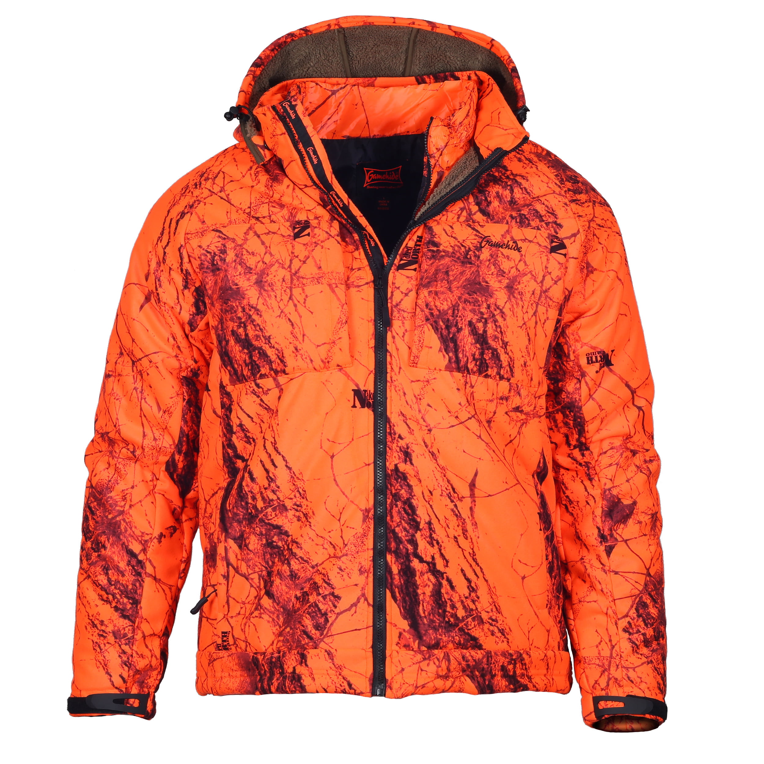 Blaze orange camo jacket best sale