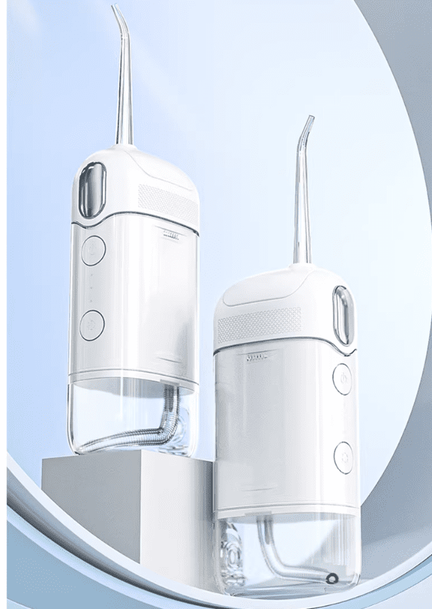 CYYI Water Flosser for Teeth and Gums, 200ML Oral Irrigator with 4 Jet Tips, 3 Modes, IPX7 Waterproof for Home and Travel