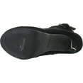 thumbnail image 4 of Top Moda GEORGE-15 Women's Strap Buckle Stiletto Heel Ankle Booties, Black, 7.5, 4 of 4