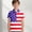 czb# Red357, variant on Wuxian Children Girls Independence Day Shirts Star Striped Patriotic Graphic T Shirt Short Sleeve Tee Casual Polo Collar Button Comfortable Top Summer Fourth Of July Blouse,White,3-4 Years