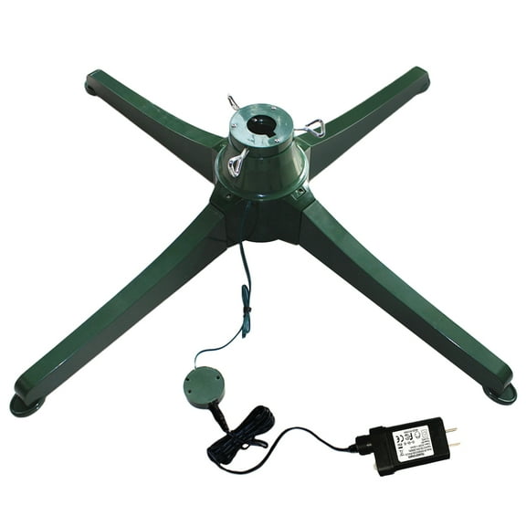 360° Rotating Christmas Tree Stand Electric Rotating Home Items Artificial Trees Base Bracket Bottom Holder Xmas Decor