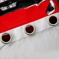 thumbnail image 4 of Castle Fairy Modern Sports Car Black Out Curtains for Boys, Garage Entrance Art Curtains Pack of 2 (42x63 Each) for Bedroom, Red Black, 4 of 6