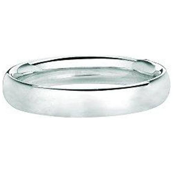 Ritastephens Sterling Silver Comfort Fit for Men and Women Wedding Band Size 7 Ring