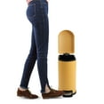 thumbnail image 6 of happimess Roland Mini 2.6-Gallon Step-Open Trash Can, Daffodil Yellow, HPM1009L, 6 of 7