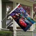 thumbnail image 3 of Rayo McQueen (Cars) Bandera impresa con temática, regalo perfecto para fanáticos, amigos y familiares, y adecuada para actividades al aire libre e interiores, decoraciones de fiesta. 120*180CM, 3 of 6