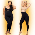 thumbnail image 6 of FarmaCell Women's High-Waist Shapewear Leggings, Tummy Control, Anti-Cellulite and Slimming Effect, Made in Italy, Cod. 609Y, 6 of 10