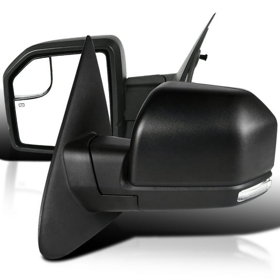 Spec-D Tuning Power Heated LED Signal Side Mirrors Compatible with 2003-2006 Ford Expedition, Left Right Pair