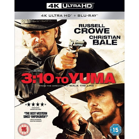 3:10 to Yuma 4k Ultra-HD (4K Ultra HD) Russell Crowe Christian Bale Logan Lerman Dallas Roberts