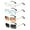 Classic Colors, variant on 4 Pairs Rimless Rectangle Sunglasses Frameless Square Glasses Vintage Transparent Eyewear for Women Men
