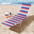 thumbnail image 1 of Mainstays Folding Beach Lounger, 1 of 9