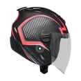 thumbnail image 2 of Casco para moto Vento VenTec talla L certificado bluetooth rojo, 2 of 10