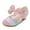 Pink, variant on LOVZFMLL Girls Dress Shoes Wedding Party Low Heels Glitter Mary Jane Princess Bow Shoes for Toddler/Little Kid/Big Kid Pink 4.5-5.5 Years