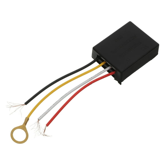 Masteelf  Touch Lamp Sensor Replacement Switch Adapter Unlimited Dimming Black