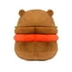 thumbnail image 2 of Peluche hamburguesa Capybara Capybara estatuilla sofá único almohada Capybara muñeca suave 28cm, 2 of 9