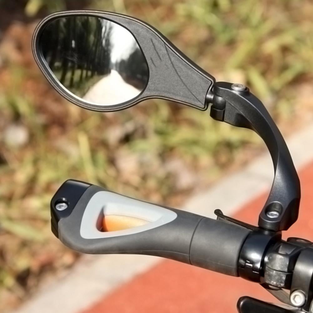 Handlebar End Bicycle Mirror Side Bar End Back Review Steel Lens For Road Bike