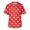 38# Vermilion, variant on Mens Valentines Shirt,Valentine Shirts for Men Heart Print Funny Button Down Sweet Short Sleeve Casual T Shirts 2025 Red 4XL