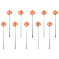 thumbnail image 2 of Miangastore 10pcs Tent Fixing Nails Windproof Orange For Campers, 2 of 8