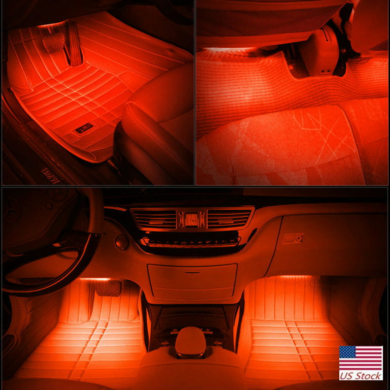 Accesorios Autos Luces LED Para Carro Coche Interior De Colores Decorativas  luz 