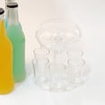 thumbnail image 3 of Dispensador de 6 Vasos de Chupito Sunnimix Soporte para Bebidas Acrílico Transparente, 3 of 8