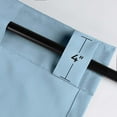 thumbnail image 4 of Superior Blackout Solid Light Filtering Back Tab Curtain Panel Set, 42" x 108", Light Blue, 4 of 9
