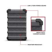 ION Audio Trailblazer Summit - Rugged Portable All-Weather Bluetooth Speaker