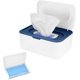 thumbnail image 3 of (bleu) Boite A Mouchoirs Avec Couvercle, Bote Lingettes Humides Tanche Poussire, Support Distributeur Mouchoirs Papier, Bote De Papier Toilette,, 3 of 5