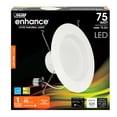 thumbnail image 2 of Feit Electric Enhance 5-6 in. Trim LED 10.2W (75W Eq.) 925 Lumens 2700K White Recessed Light, 2 of 11