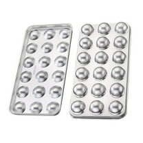 Household Stainless Steel Ice Mold Balls Shaped Ice Cube Tray