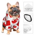 thumbnail image 4 of Uemuo Canada for Winter Dog Hoodie Sweatshirts with Pockets Warm Dog Clothes for Small Dogs Chihuahua-XX-Large, 4 of 8