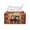 Autumn Cats Maple Leaves, variant on Psesaysky PU Leather Cuboid Tissue Box Holder, Black Gold Marble Decoration Tissue Box Cover Multifunctional Easy to Carry Rectangle Tissue Box Cover for Kitchen Bathroom