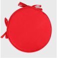 thumbnail image 2 of Solid Chair Round Seat Pad Cushion Tie-on Kitchen Dining Removable Cover Mat, 2 of 2