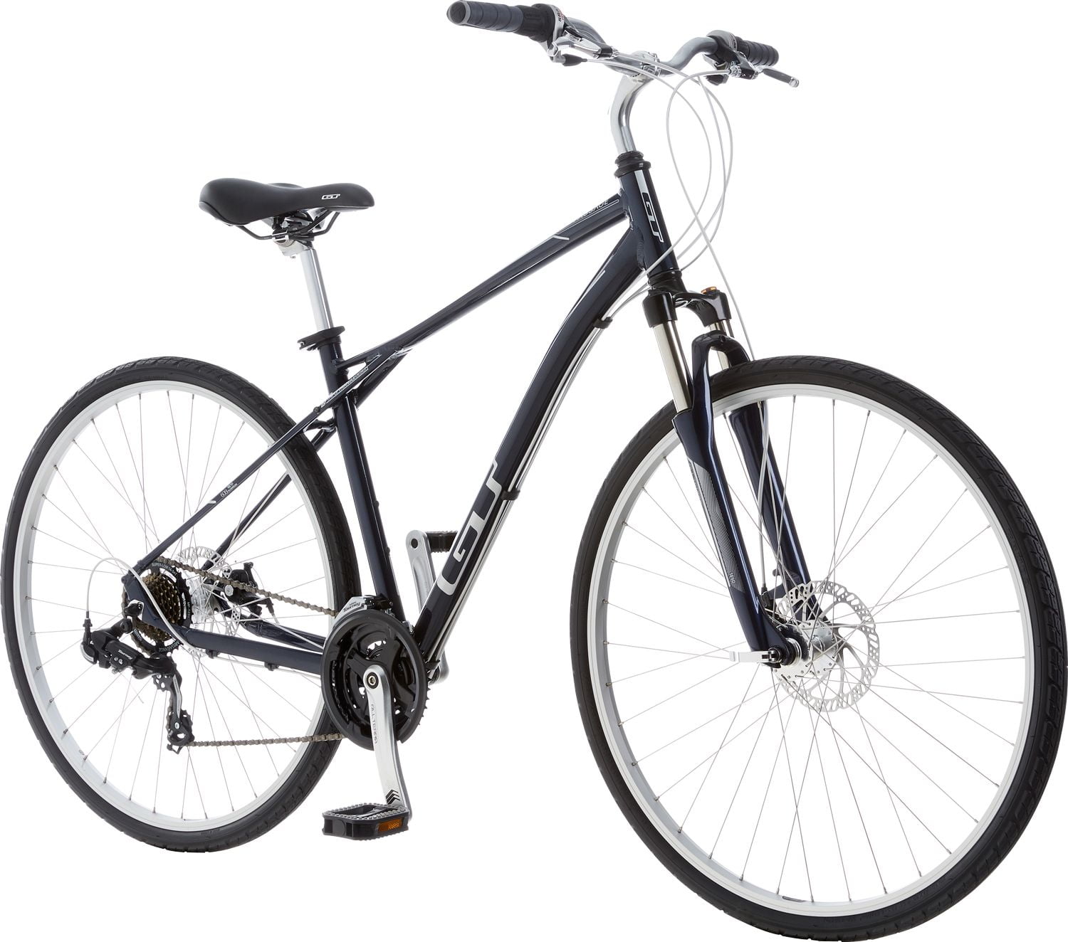 GT Men's Passage Hybrid Bike - Walmart 