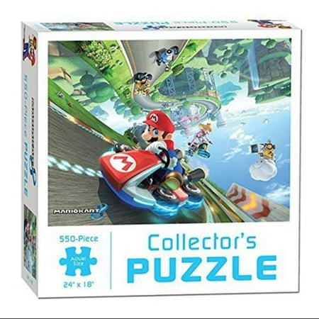 Super Mario Bros 550 Piece Puzzle Mario Kart Collector's Puzzle ...