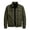 Green, variant on Men's Utility Jacket Relaxed Fit Zip Front for Work Casual Everyday