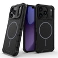 thumbnail image 1 of Case For IPhone 17 Pro [Compatible con la Funda Del Teléfono de Color Sólido con Protección Anticaída de Airbag de Grado Militar MagSafe], Negro, For IPhone 17 Pro, 1 of 7