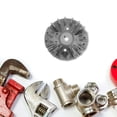 thumbnail image 4 of ETHZZLE Roues de Tondeuse Finition Acier Argent pour Usage Extérieur 1 Ensemble, 4 of 8