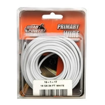 Coleman Cable Automotive Copper Wire 16 Gauge - 24' White