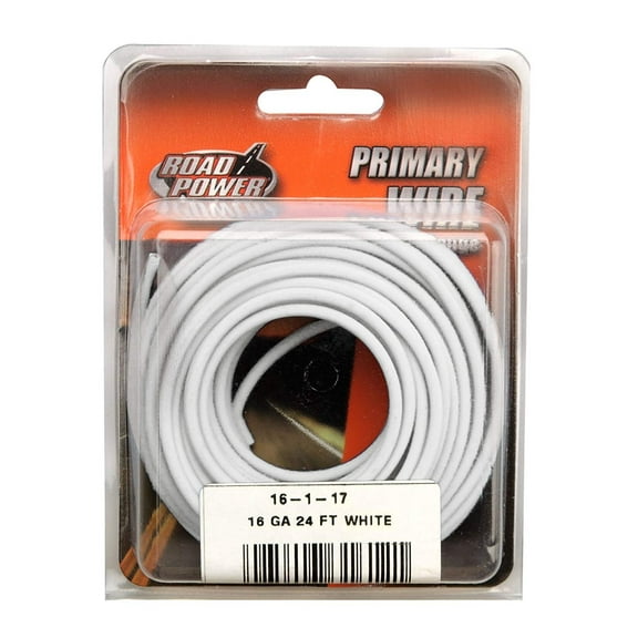 Coleman Cable Automotive Copper Wire 16 Gauge - 24' White