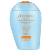 Ultimate Sun Protection Lotion WetForce SPF 50 for Sensitive Skin and Children by Shiseido for Unisex - 3.3 oz Sunscreen