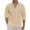 AE05-Khaki, variant on Lumtrix Men's Dress Shirts Solid Long Sleeve Stretch Loose Fit Formal Shirt Business Casual Button Down Shirts Mint Green 3XL