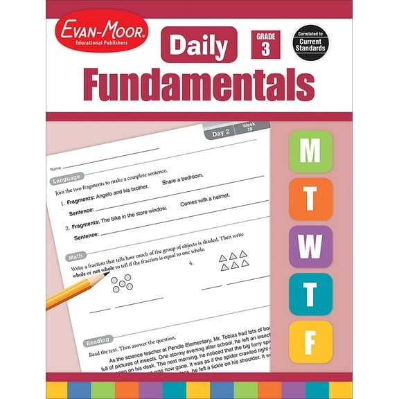 Evan-Moor Daily Fundamentals, Grade 3 Teaching Edition