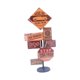 thumbnail image 3 of Letrero de madera para casa de muñecas Strade Fareast Limited decoración compacta Estilo C, 3 of 8