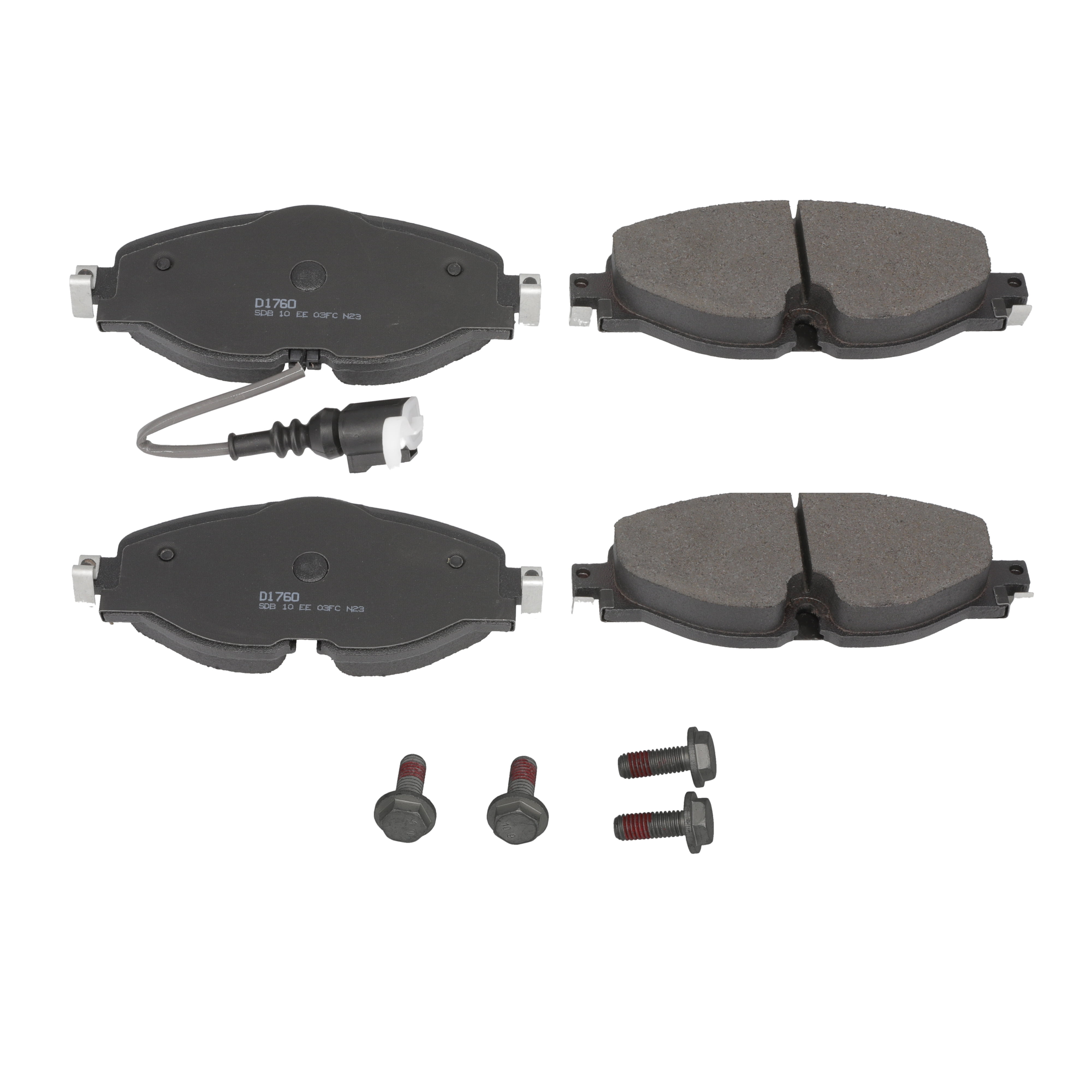 Winstop Brake Pad Set, Front WS.1760.0.M, Volkswagen Jetta 2023-2019