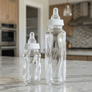 Evenflo Classic BPA-Free Glass Baby Bottles - 8 Fl oz, Clear, 3ct