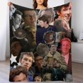 thumbnail image 5 of Callum Turner Blanket Handsome #1 Super Soft Throw Blanket Silky Flannel Lightweight for Sofa, Bed Blanket All Season Use 40""*50"" （100 * 130cm）, Style-2, 5 of 6