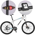 thumbnail image 5 of Luz trasera para bicicleta con intermitentes, recargable por USB, LED ultrabrillante, advertencia de seguridad, luces de freno inalámbricas, 5 of 5
