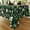 Clover Green Black, variant on Waterproof Celtic Plaid Tablecloth Fabric - St Patrick's Day Green Oblong 52x70 Inch Buffalo Tartan Festive Table Cloth for Indoor Use - Irish Accessories for Dinner, BBQs, and Parties