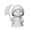 B002- White, variant on Halloween Skeleton Decorations, 3D Printed Black Grim Reaper Ghost Halloween Figurine 2.5X2X2 In, Gothic Style Home and Office Decor Enthusiasts, for Indoor Entryways, Bedroom