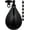 Black, variant on RDX Speedball Boxing Speed Bag for Home Gym, MMA, Muay Thai, Punching & Striking Training, Wall Mount