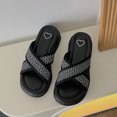thumbnail image 4 of Sandalias Con Correa Deslizantes para Mujer Cruzadas Cómodas Viajes Al Aire Libre, 4 of 9